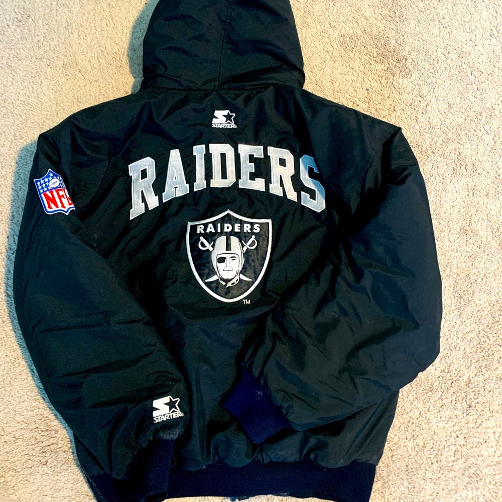 Raiders STARTER JACKET AUTHENTIC